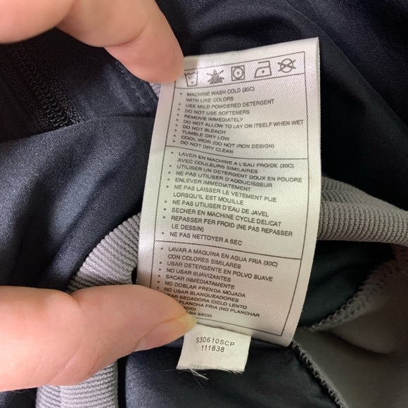 Vintage Nike | Spring 2003 Grey / Black Stretch Panel Track Jacket - Large - Picture 9 of 9